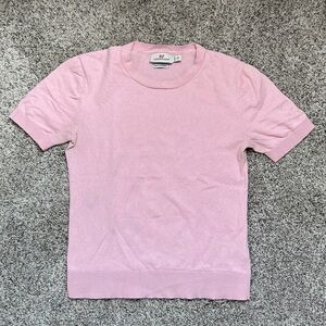 Vineyard Vines Light Pink Cashmere Blend Top